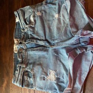Garage ripped shorts